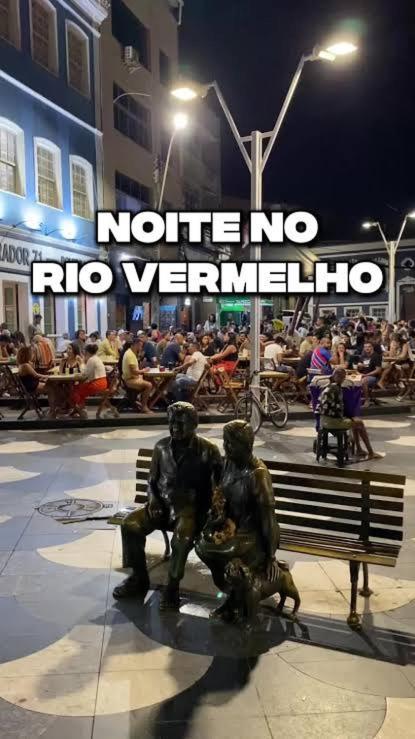 Apartamento Apto Com Vista Mar No Rio Vermelho Piscina E Garagem Salvador